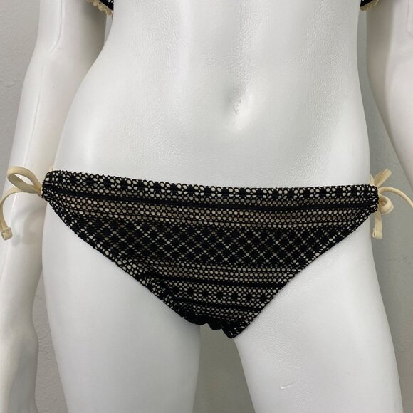 Inmocean 2pc Black Bikini Top SzS Bottom SzM - Picture 14 of 16